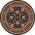 Concord Global 7 ft. 10 in. Ankara Mahal - Round, Black 65539